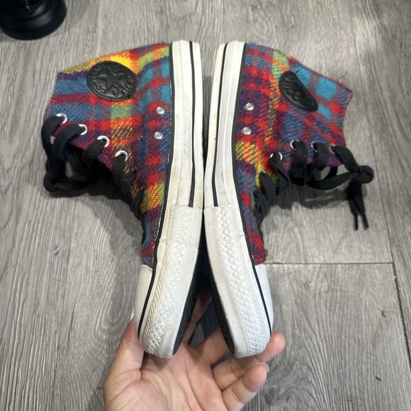 CONVERSE WOOLRICH CT HI THUNDER/CASI 149454C SHOES SZ 9 Multicolor - Picture 10 of 10